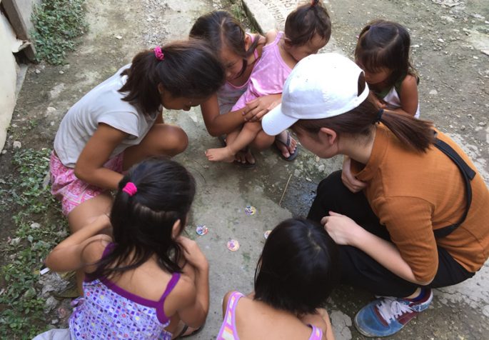 フィリピン セブ島の子どもの遊び