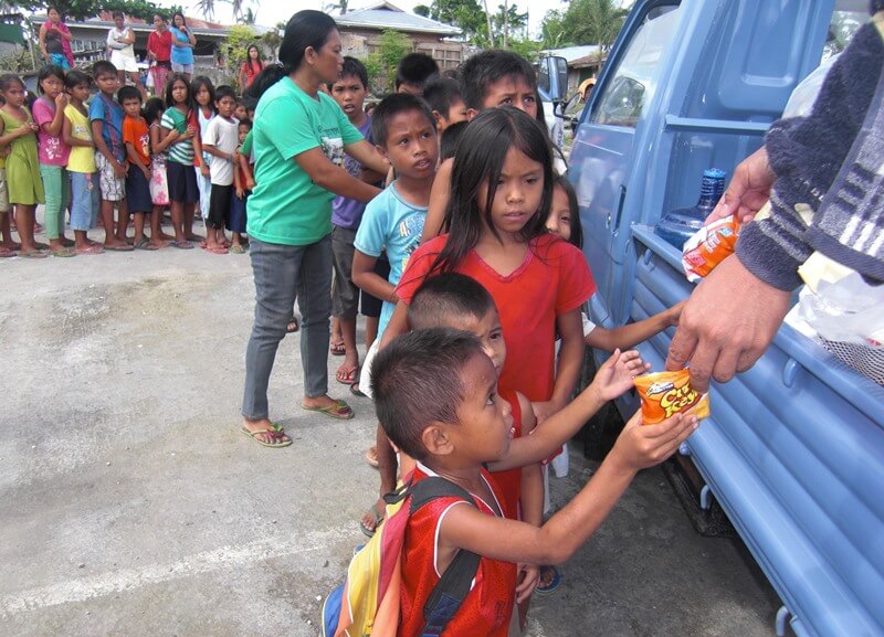 フィリピンの人道支援